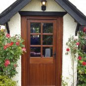 wooden door